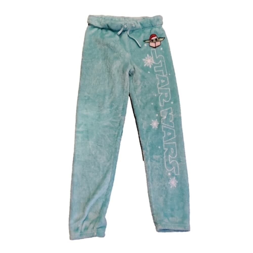 𝅺STAR Wars Baby Yoda Fleece Pajama Pants Super soft XS